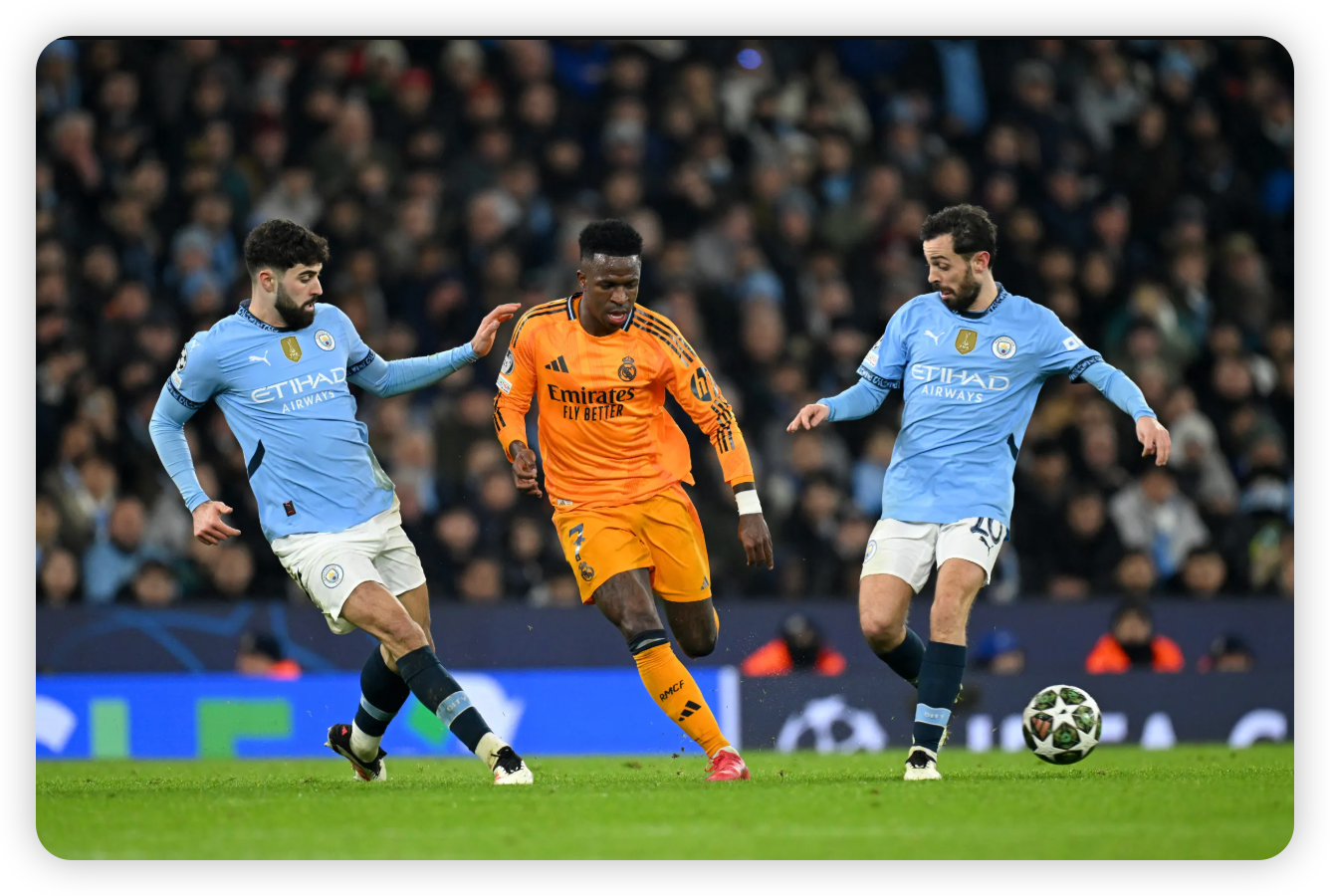 Real Madrid’s Attacking Threat vs City’s High Line